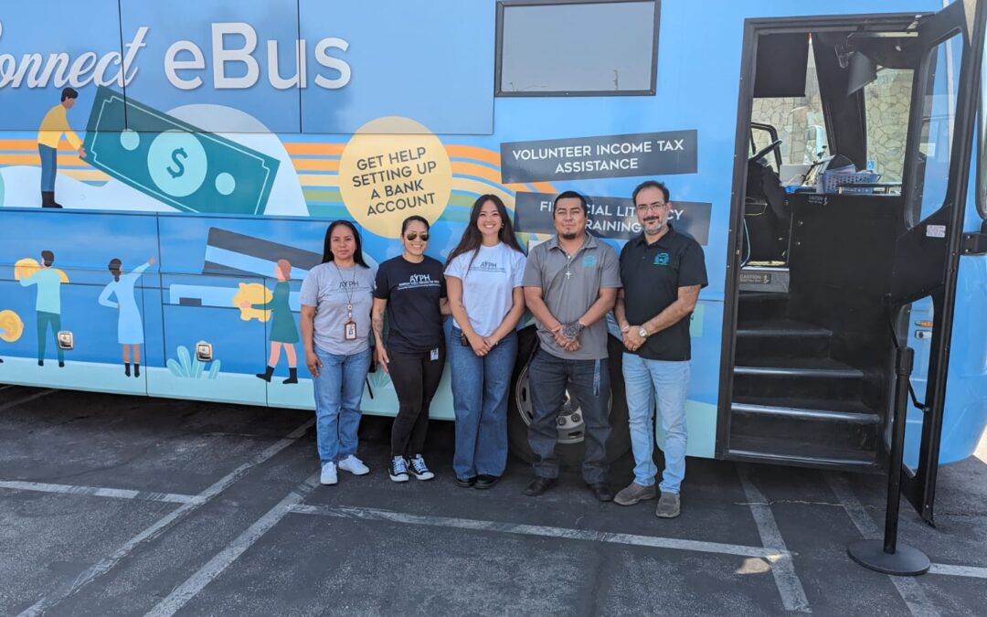 Successful 3-Day E-Bus Free Tax Preparation Event in Partnership with GSO and LA VITA Community Financial Organization